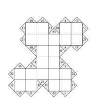 Kakuro 6 x 6. Puzzle 3