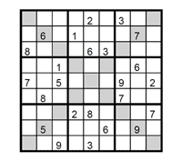 Sudoku X dificil Puzzle 2