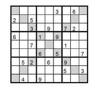 Sudoku X dificil Puzzle 4