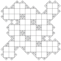 Kakuro 10 x 10. Puzzle 3