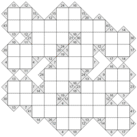 Kakuro 10 x 10. Puzzle 4
