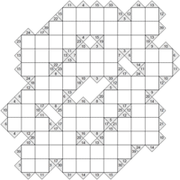 Kakuro 12 x 12. Puzzle 3