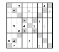 Sudoku X experto Puzzle 2