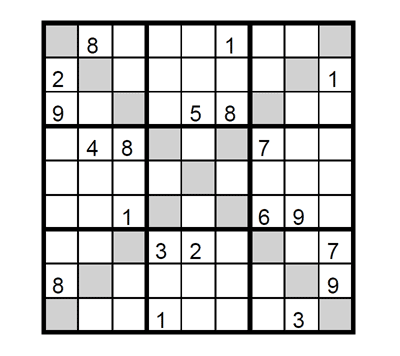 Sudoku X experto Puzzle 3